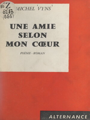 cover image of Une amie selon mon cœur